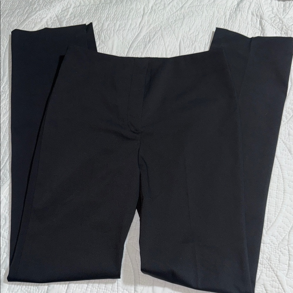Zara Classic Black Straight Leg Pants